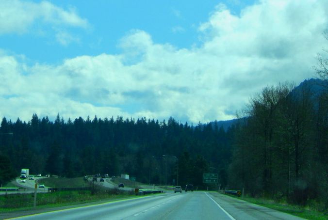 East of the Snoqualmie Pass