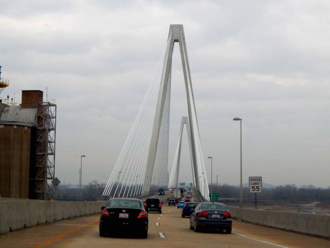 8437 Bridge out of St Louis